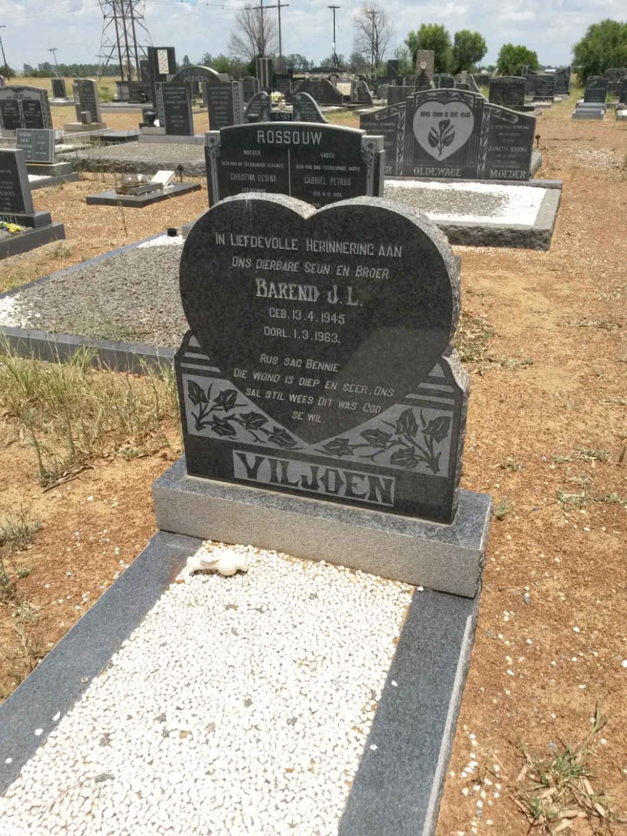 VILJOEN Barend J.L. 1945-1963
