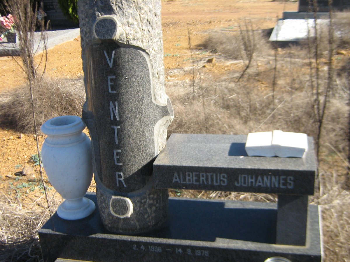 VENTER Albertus Johannes 1936-1975