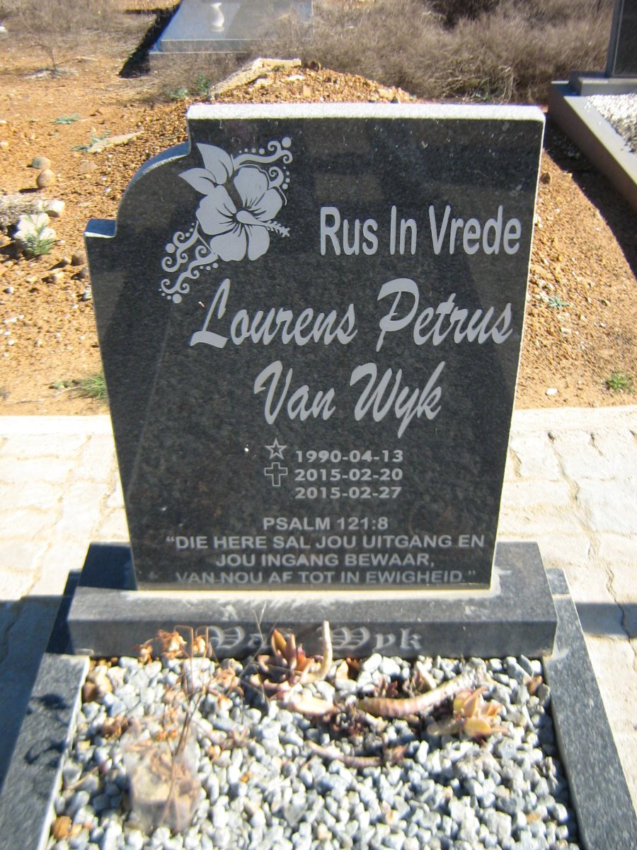WYK Lourens Petrus, van 1990-2015