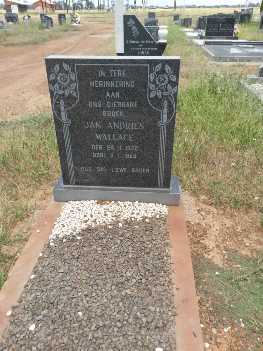 WALLACE Jan Andries 1952-1985