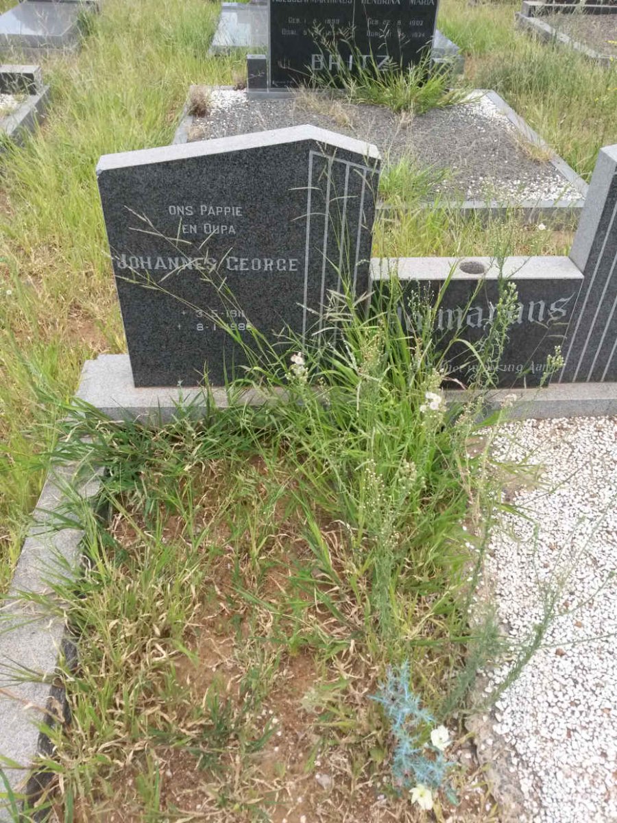 WOLMARANS Johannes George 1911-1986 &amp; Anna Christina M. DAÜTH 1918-1973
