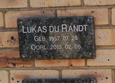 RANDT Lukas, du 1957-2013