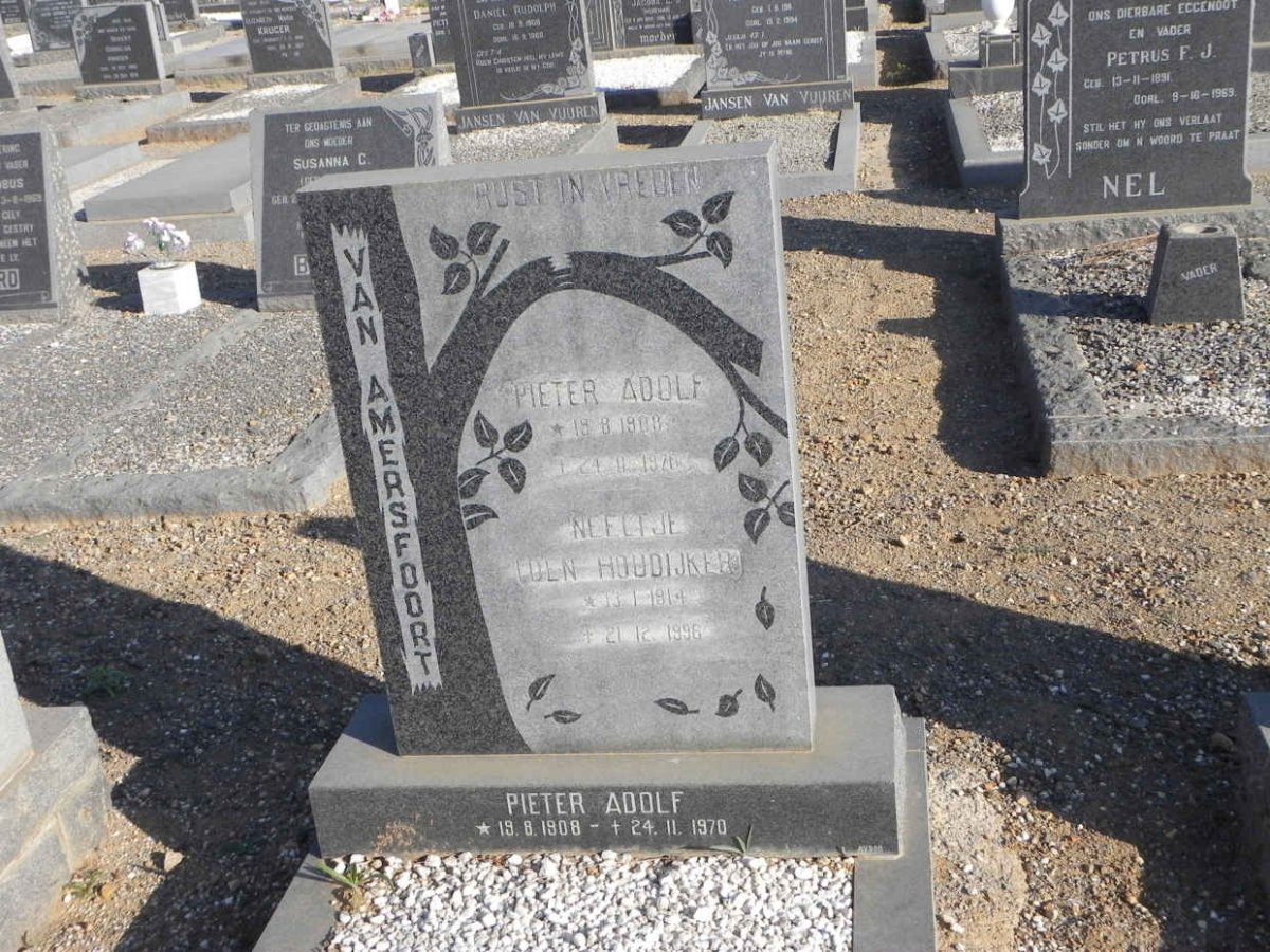 AMERSFOORT Pieter Adolf, van 1908-1970 &amp; Neeltje DEN HOUDIJKER 1914-1996