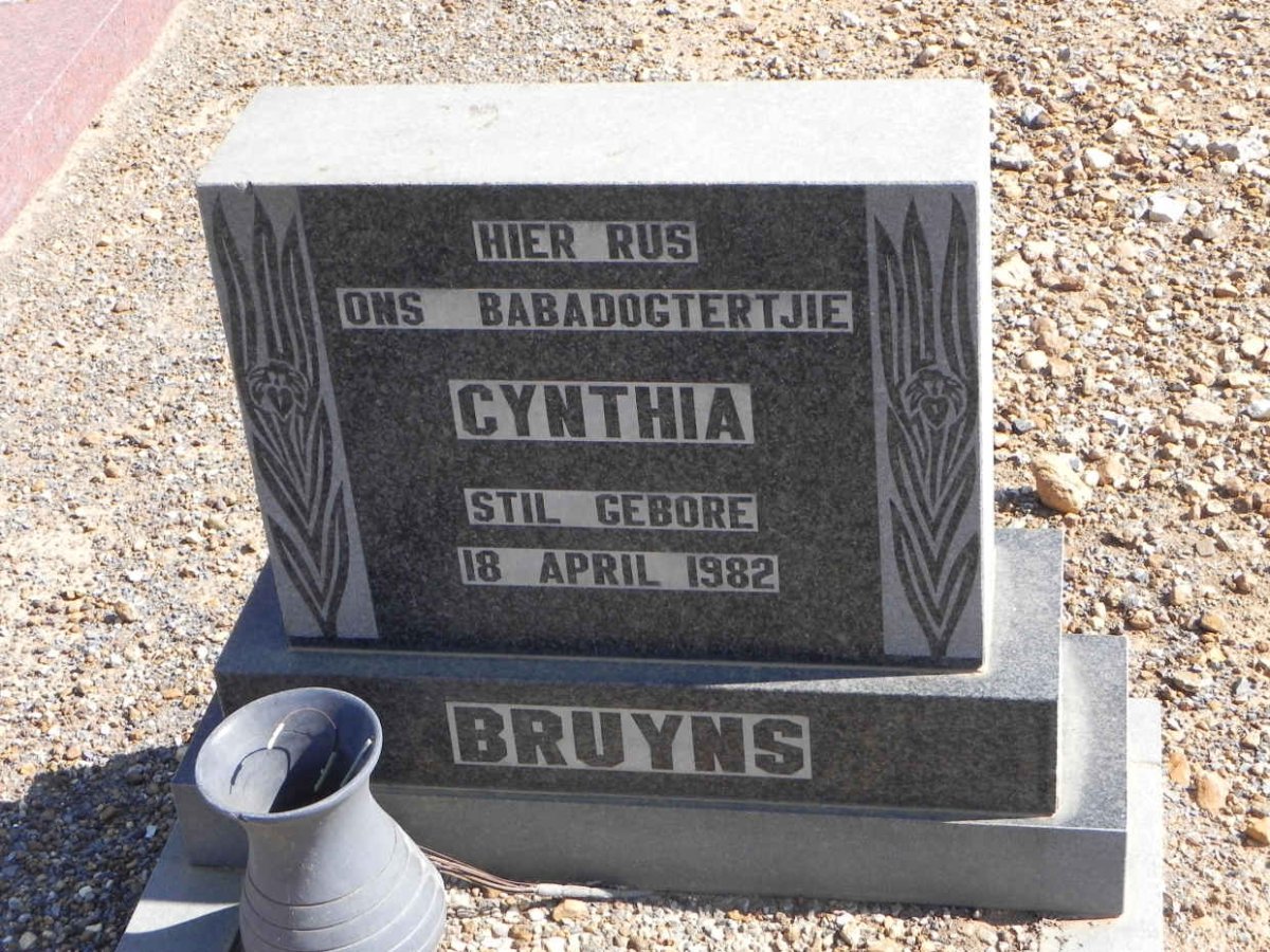 BRUYNS Cynthia 1982-1982