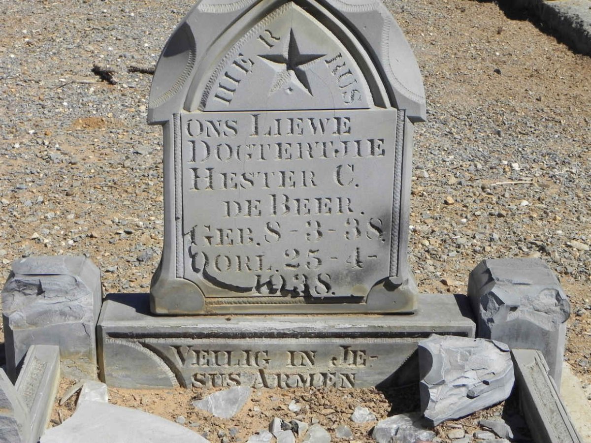 BEER Hester C., de 1938-1938
