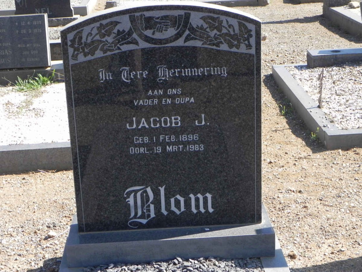 BLOM Jacob J. 1896-1983