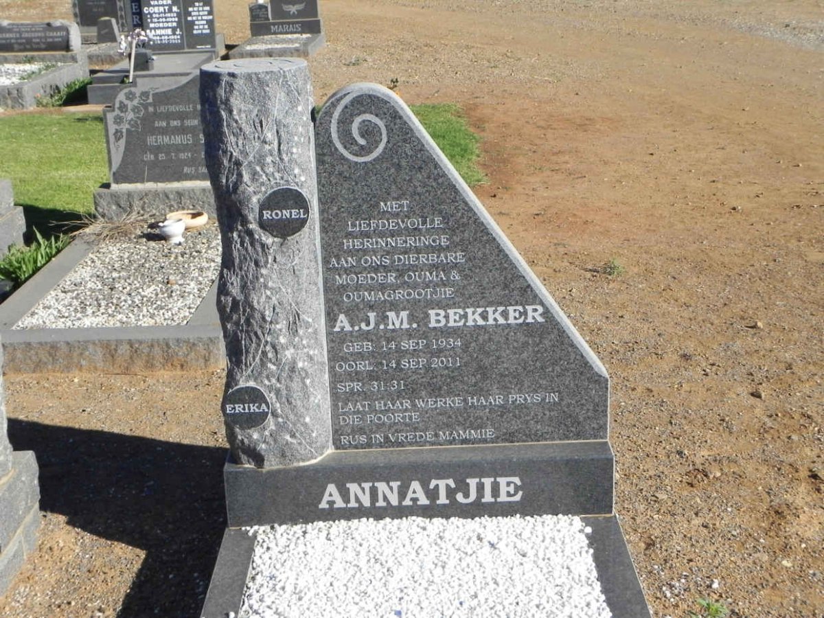 BEKKER A.J.M. 1934-2011