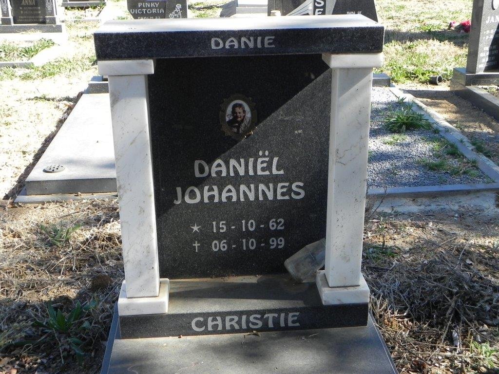 CHRISTIE Daniel Johannes 1962-1999