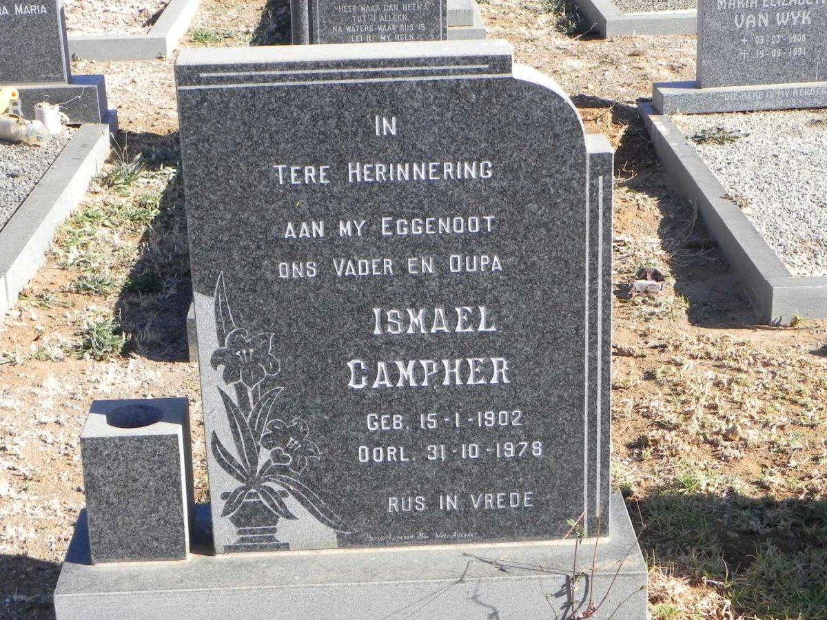 CAMPHER Ismael 1902-1978