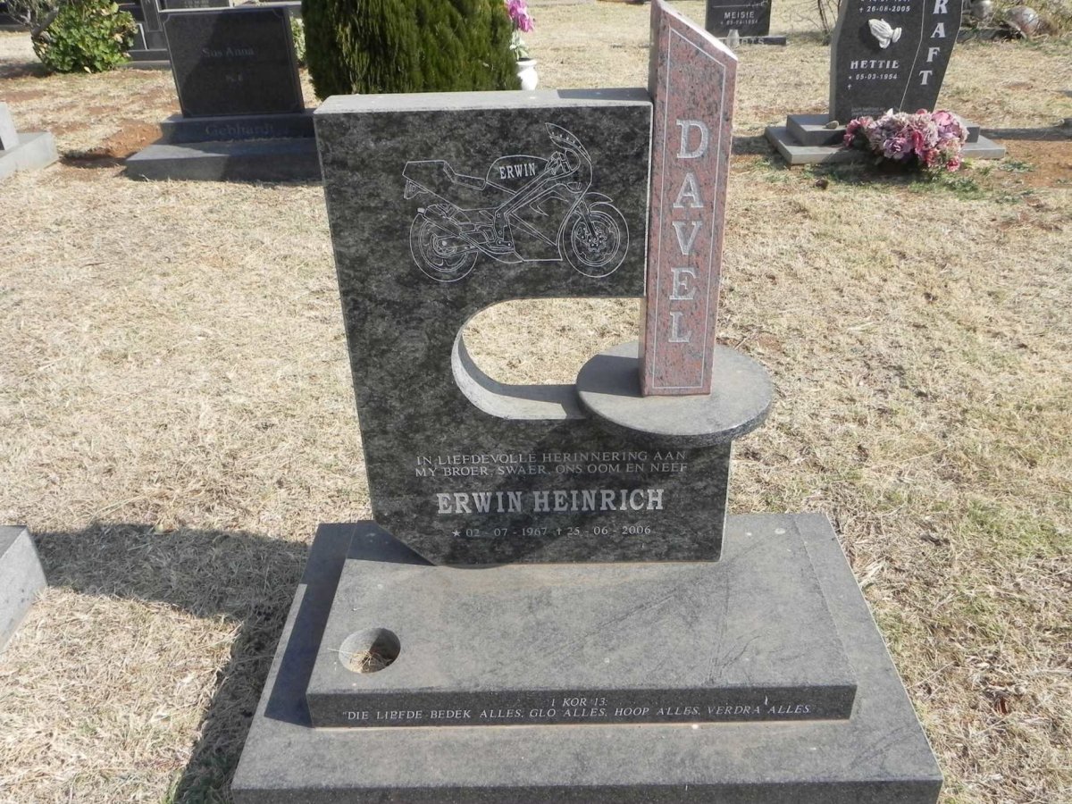 DAVEL Erwin Heinrich 1967-2006