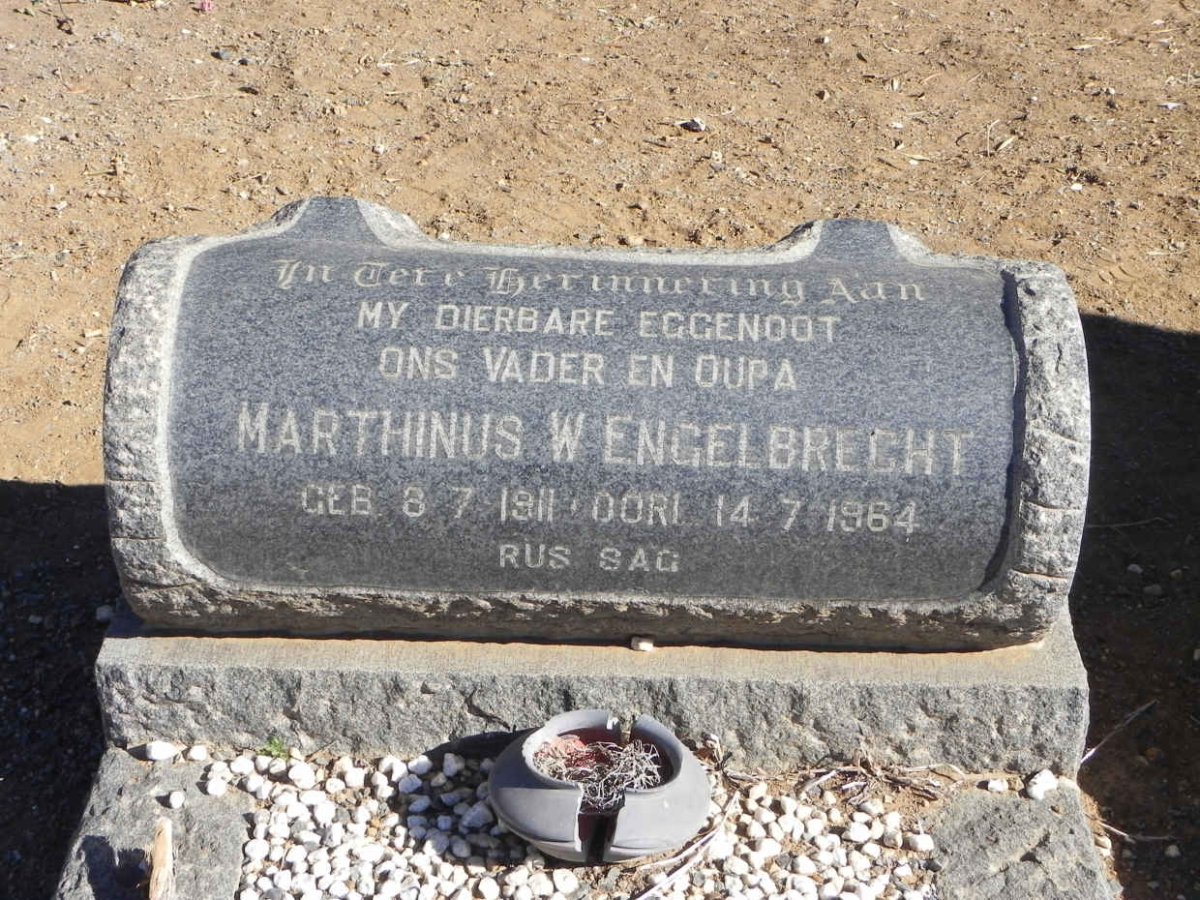 ENGELBRECHT Marthinus W. 1911-1964