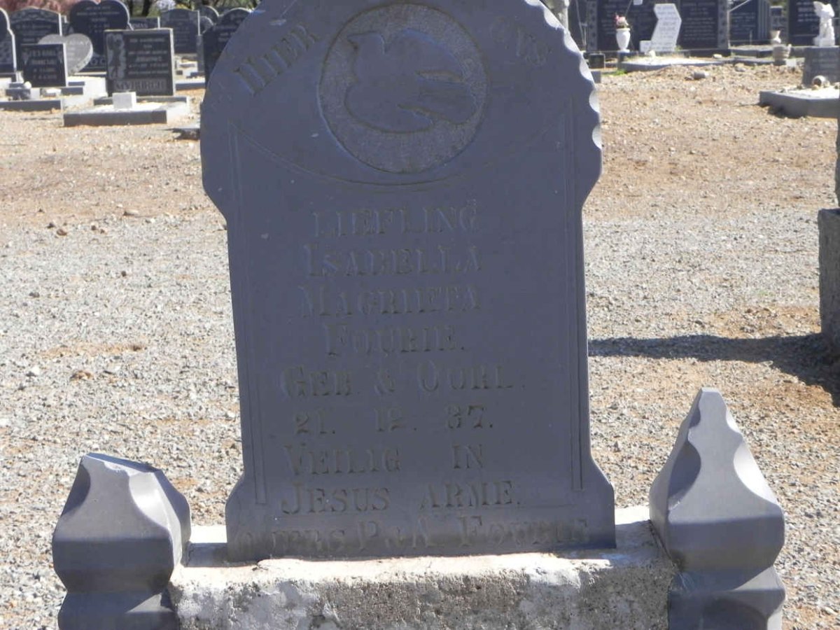 FOURIE Isabella Magrieta 1937-1937