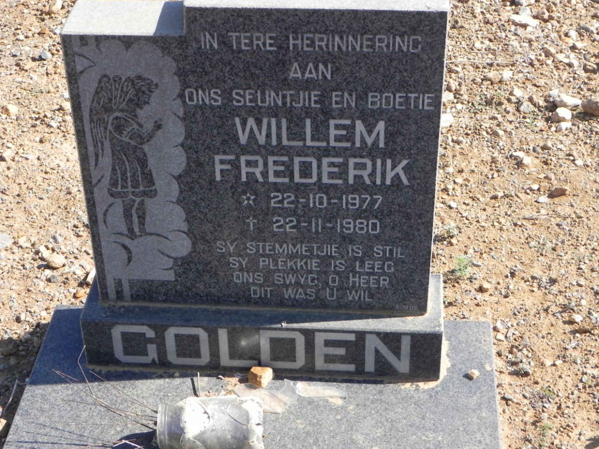 GOLDEN Willem Frederik 1977-1980