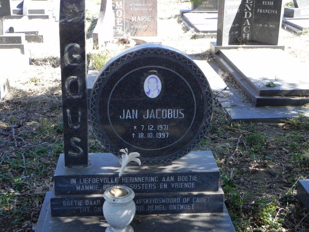 GOUS Jan Jacobus 1971-1997