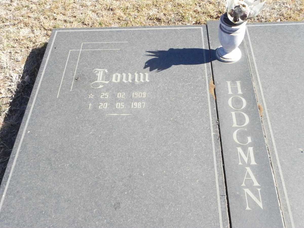 HODGMAN Louw 1909-1987