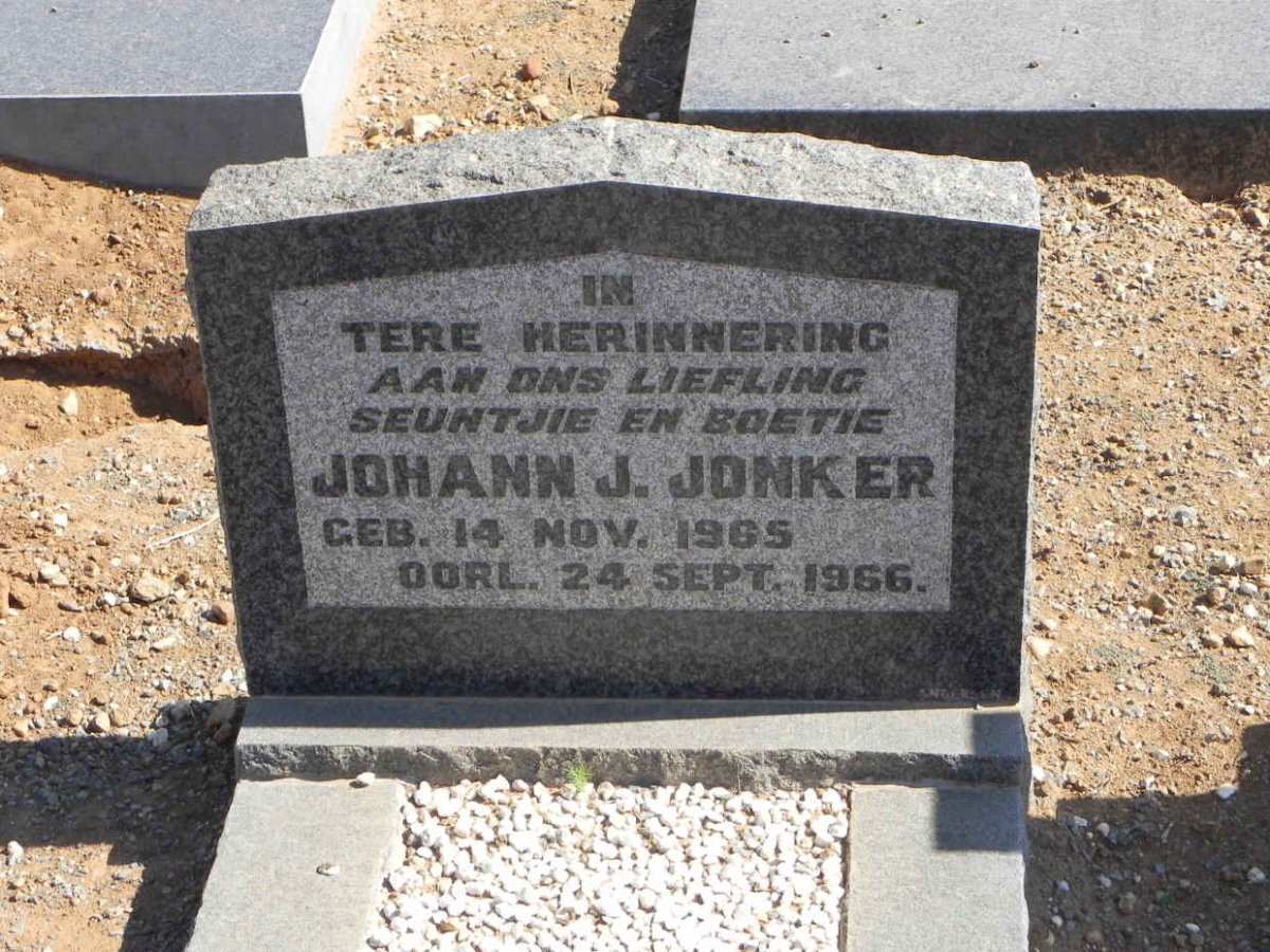 JONKER Johann J. 1965-1966