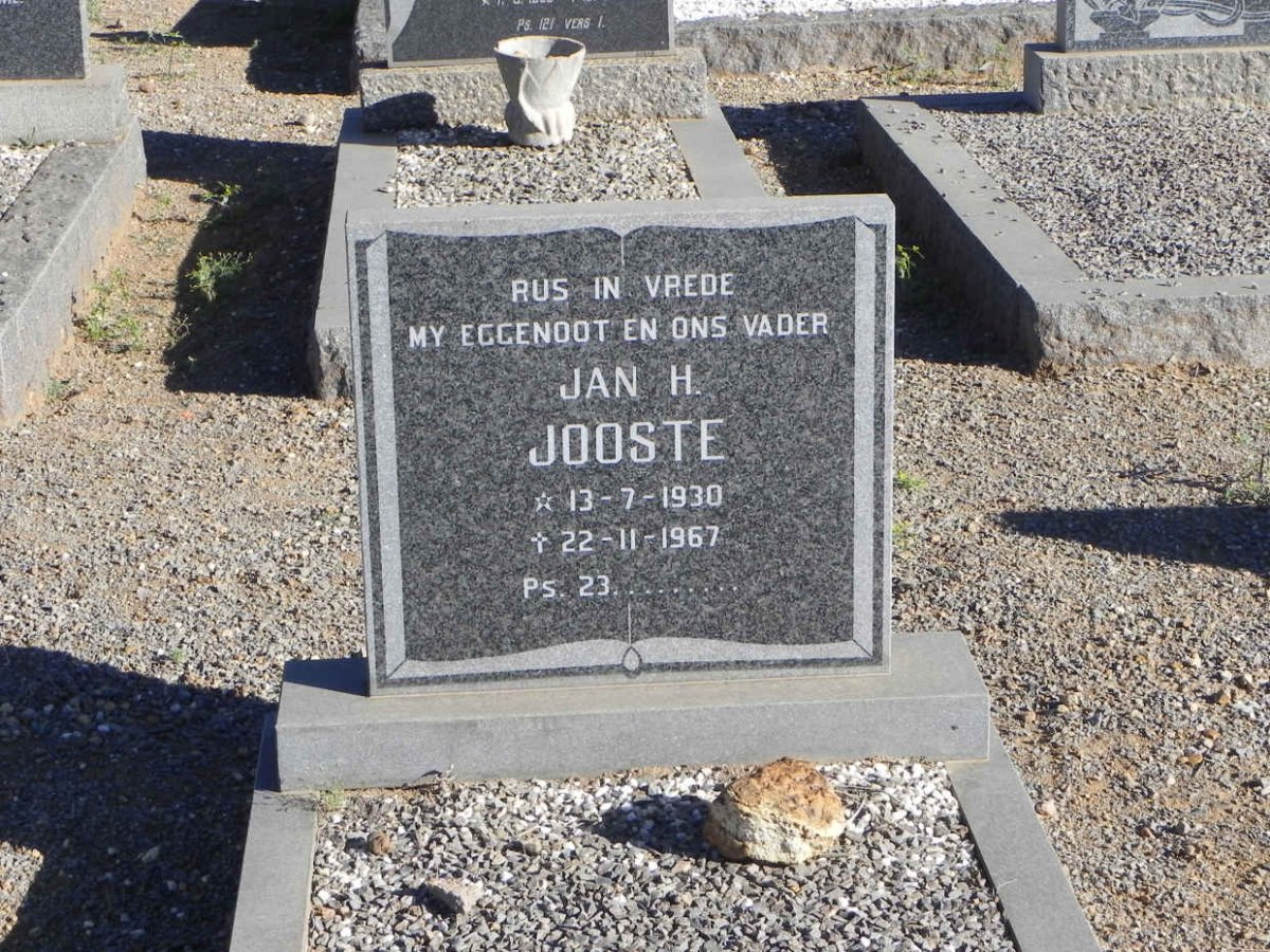 JOOSTE Jan H. 1930-1967