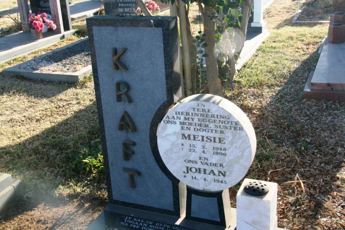 KRAFT Meisie 1948-1996 &amp; Johan 1945-