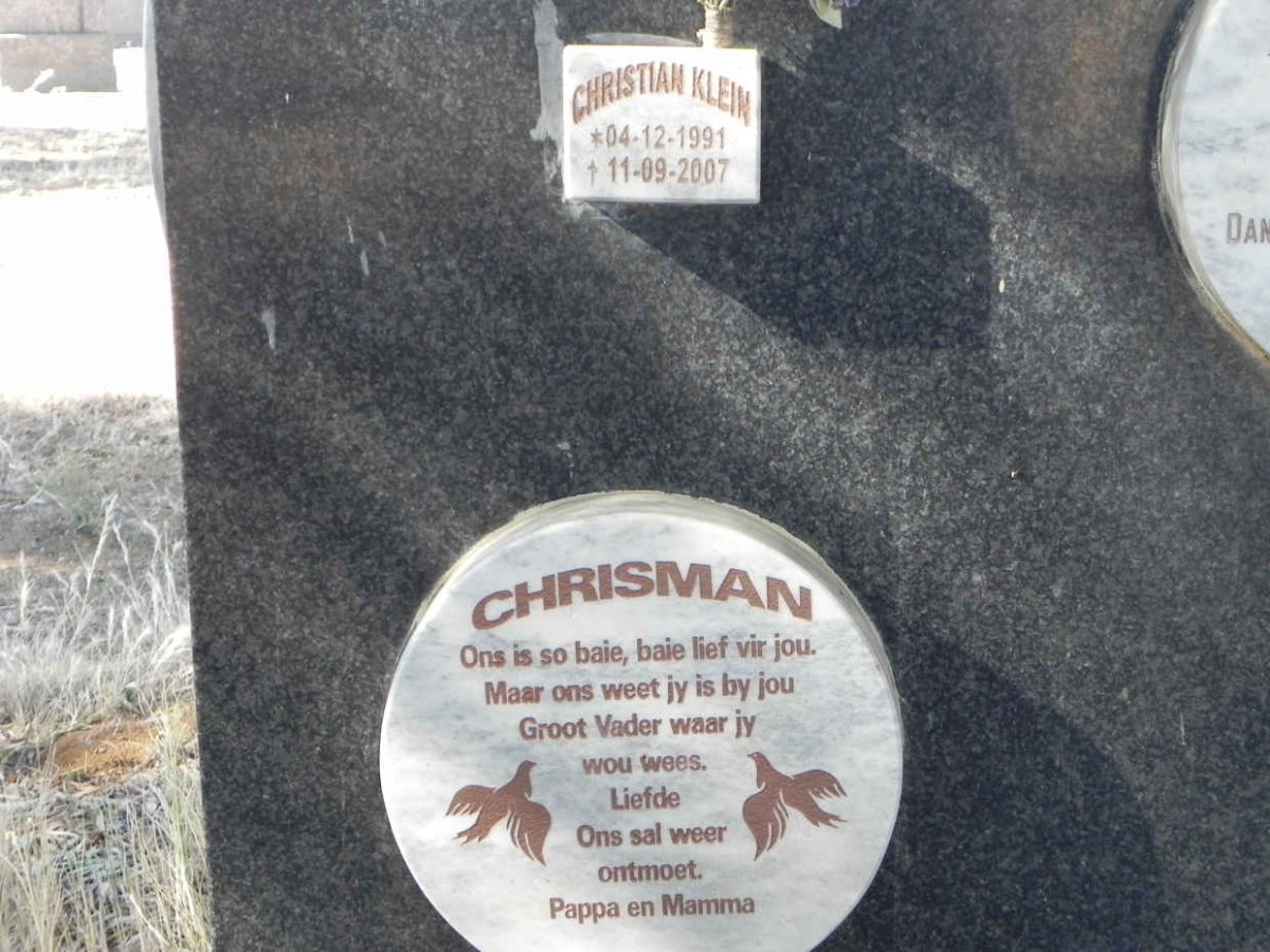 KLEIN Christian 1991-2007