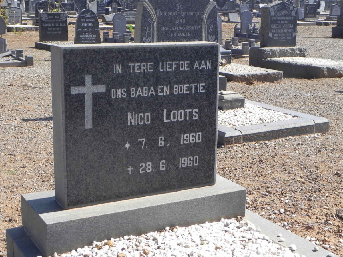 LOOTS Nico 1960-1960
