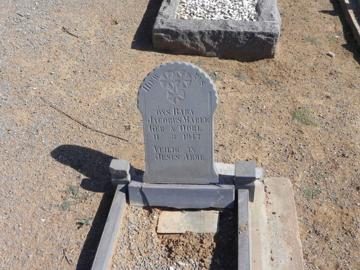 MAREE Jacobus 1947-1947