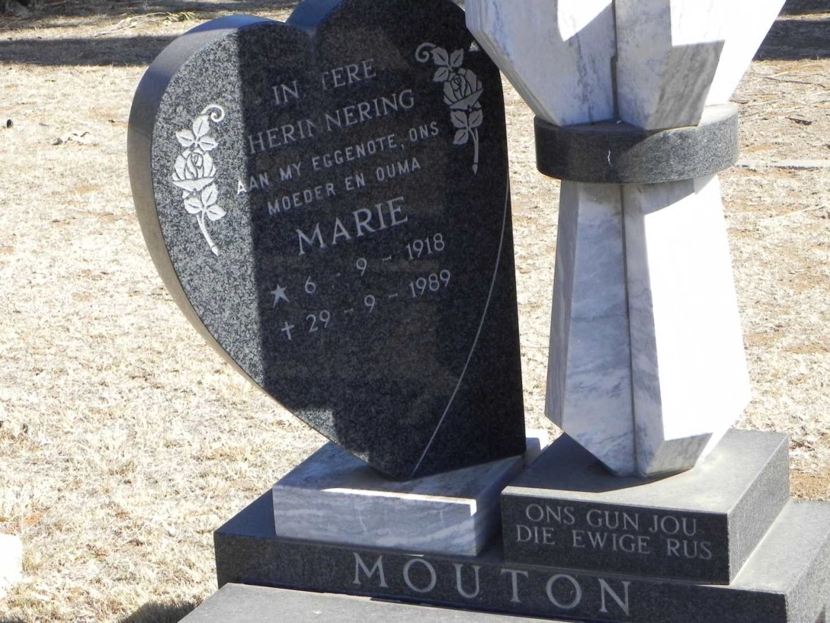 MOUTON Marie 1918-1989