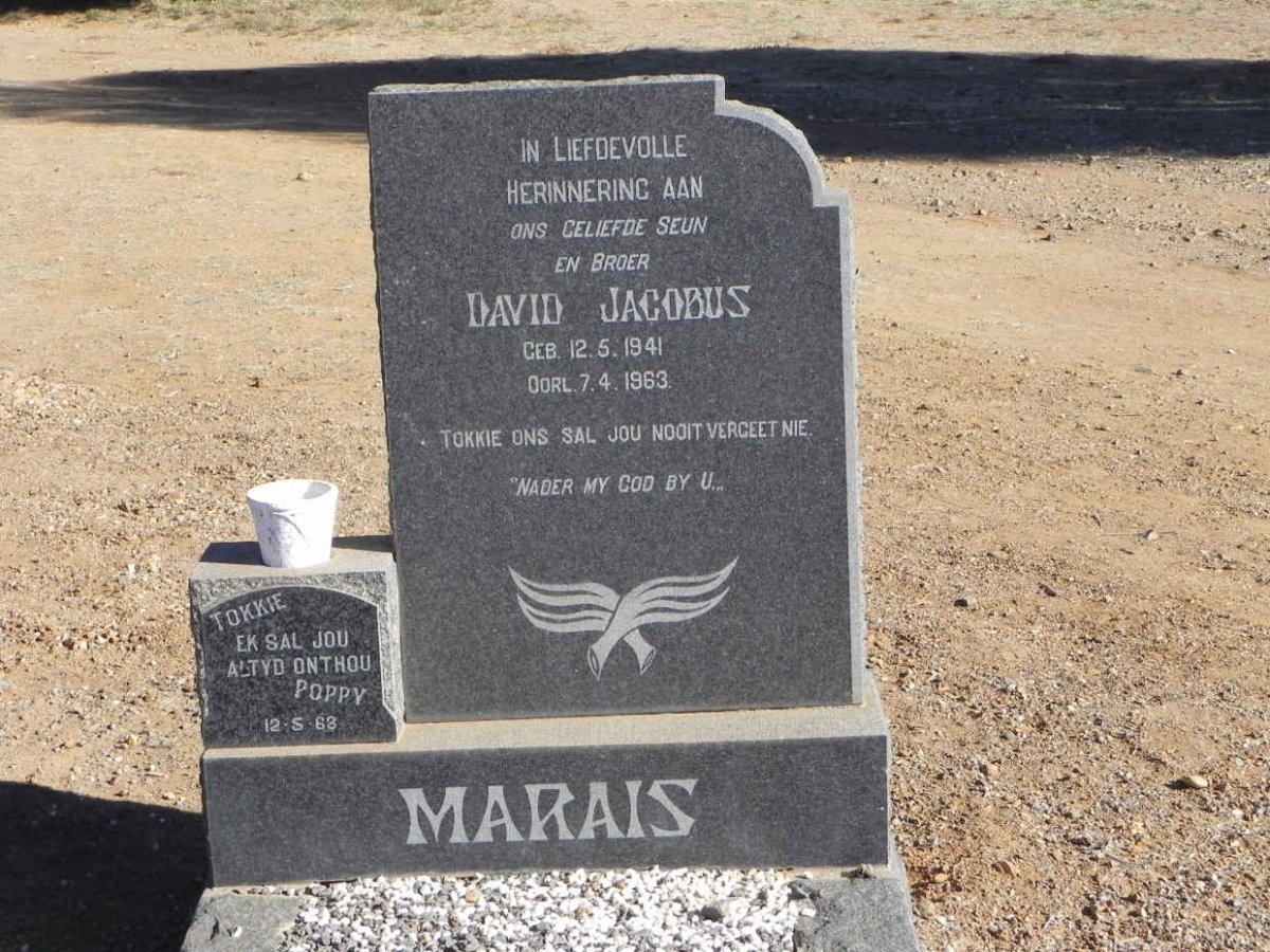 MARAIS David Jacobus 1941-1963