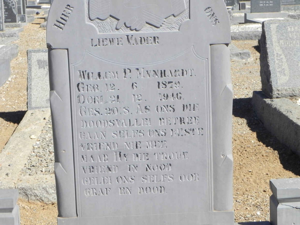 MYNHARDT Willem P. 1879-1946