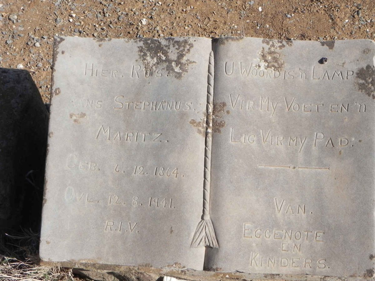MARITZ ?ans Stephanus 1864-1941