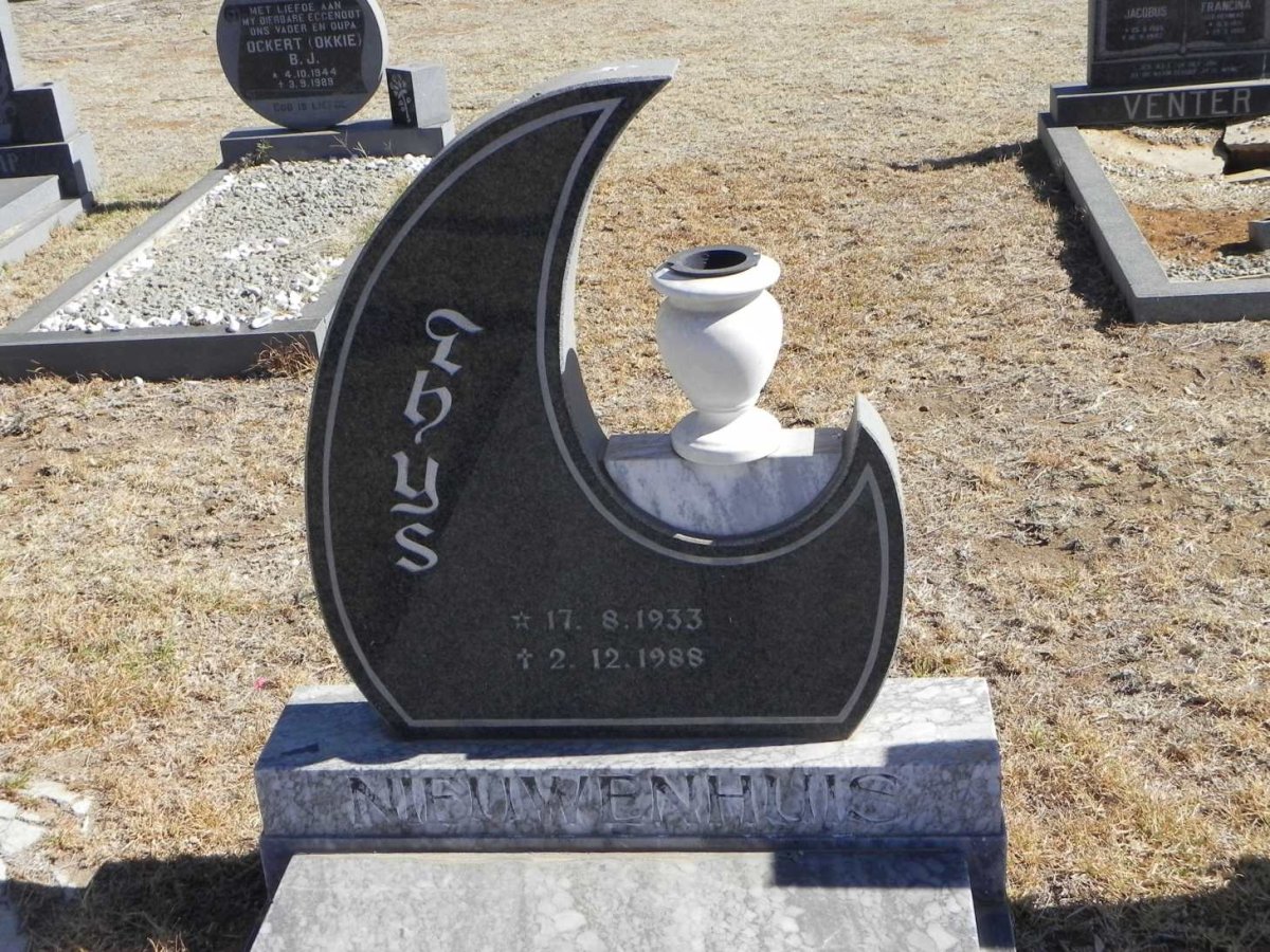 NIEUWENHUIS Thys 1933-1988