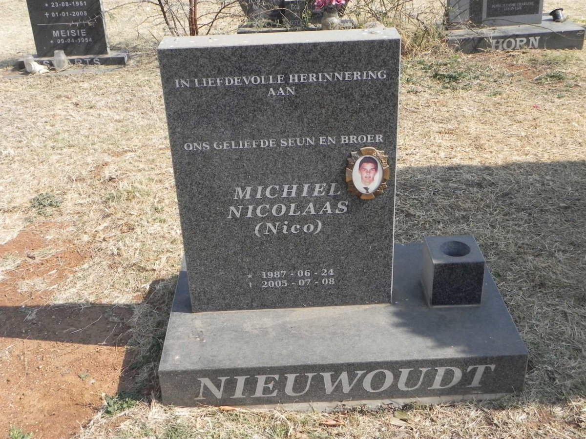 NIEUWOUDT Michiel Nicolaas 1987-2005