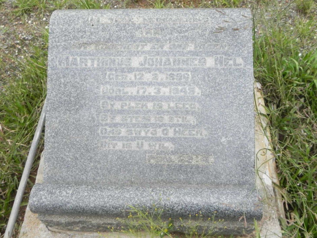 NEL Marthinus Johannes 1896-1945