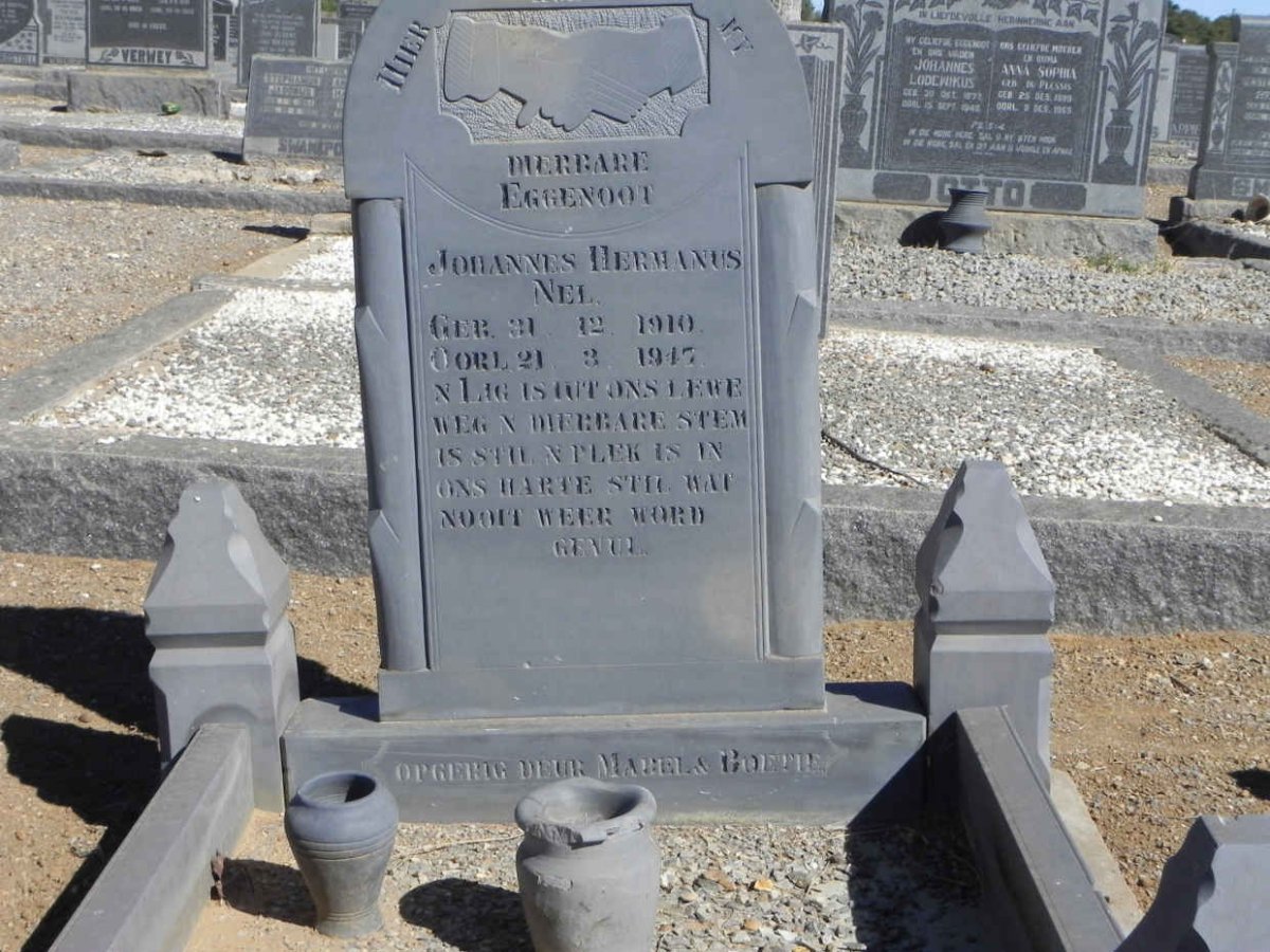 NEL Johannes Hermanus 1910-1947