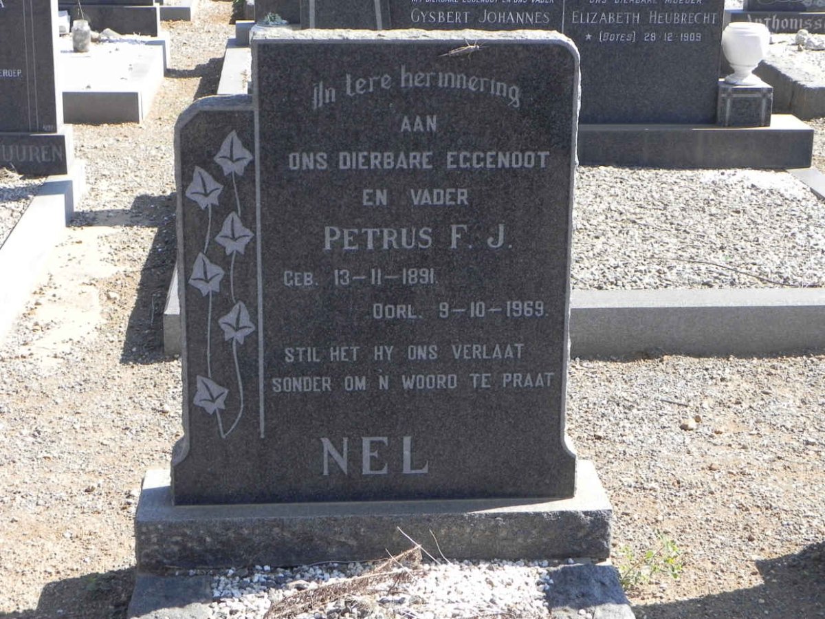 NEL Petrus F.J. 1891-1969