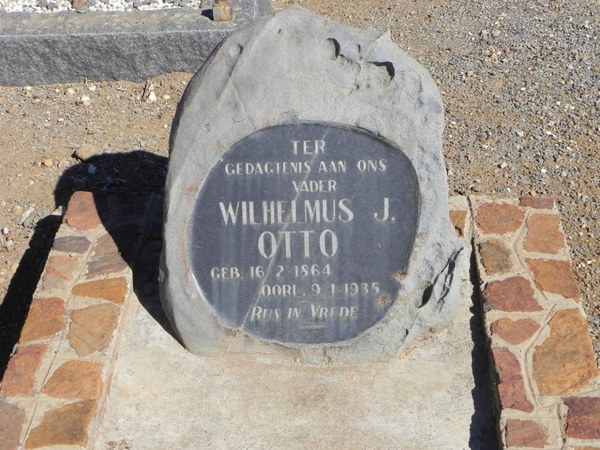 OTTO Wilhelmus J. 1864-1935