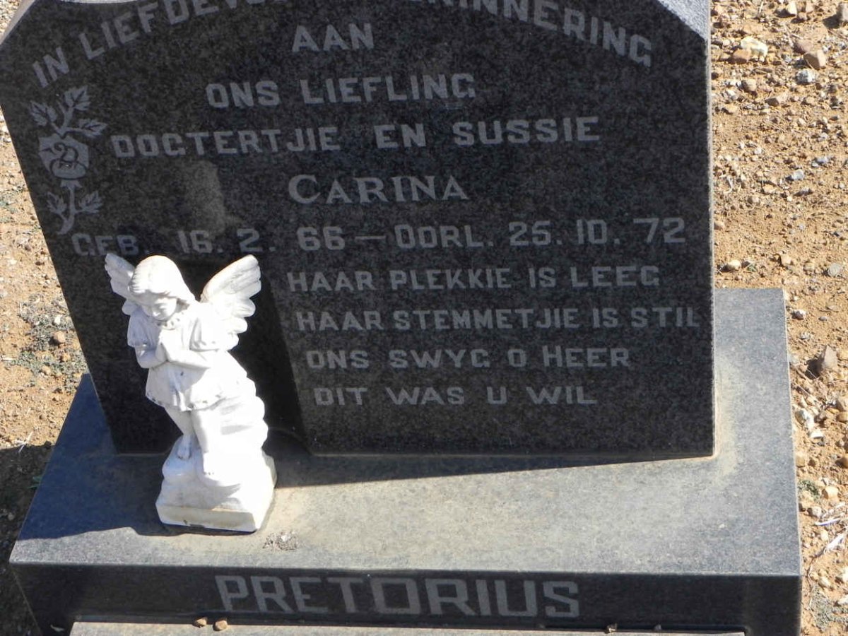PRETORIUS Carina 1966-1972