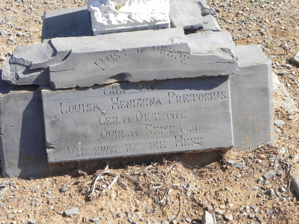 PRETORIUS Louisa Hendrina 1919-1931