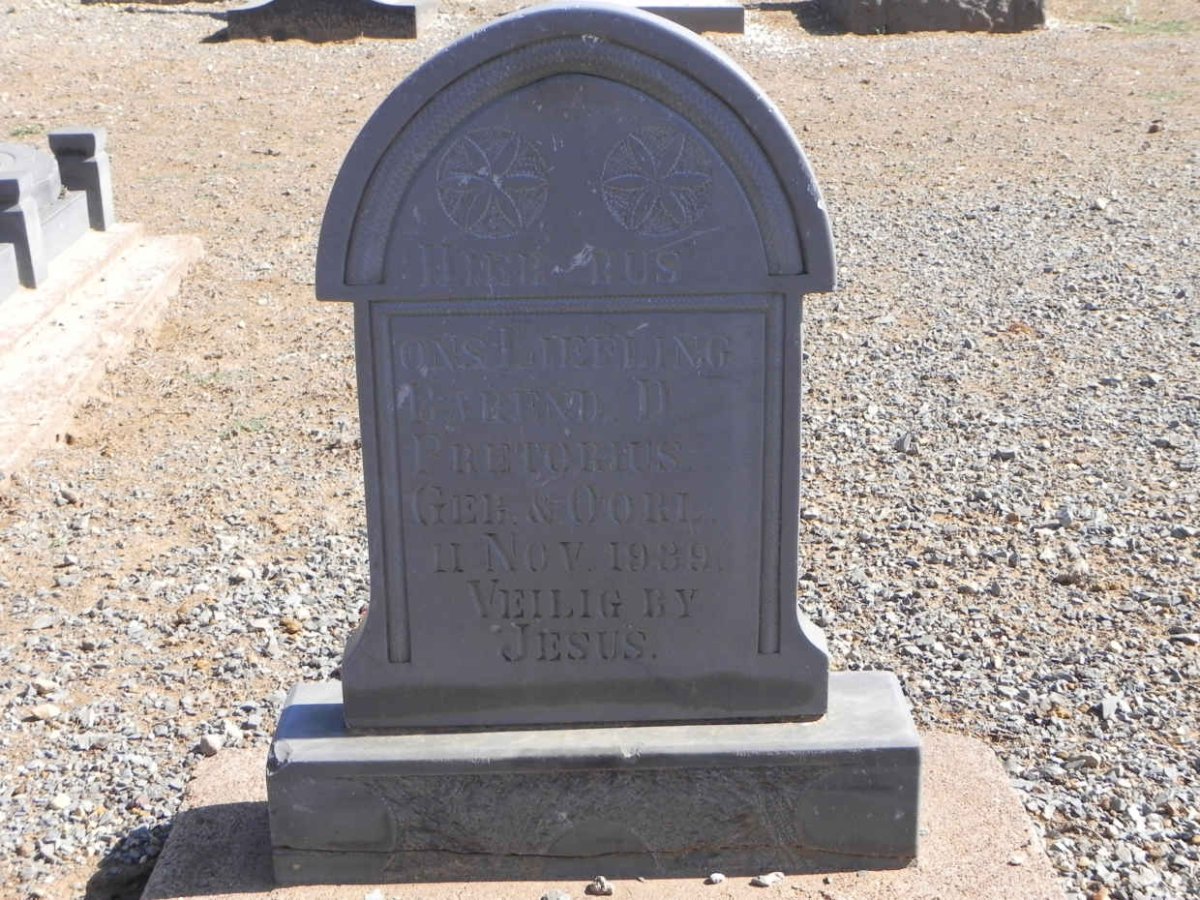 PRETORIUS Barend D. 1939-1939