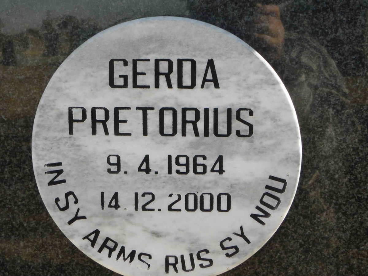 PRETORIUS Gerda 1964-2000
