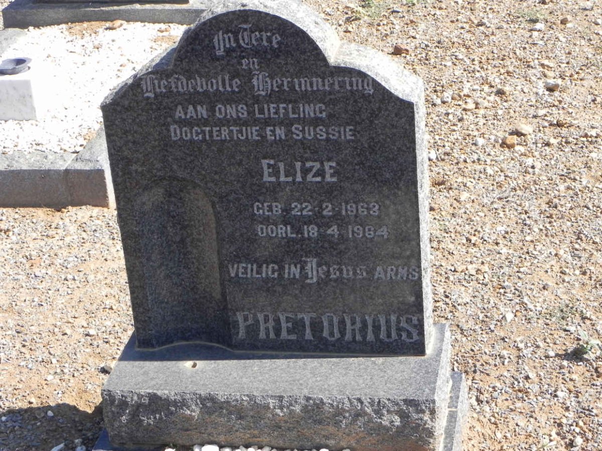 PRETORIUS Elize 1963-1964