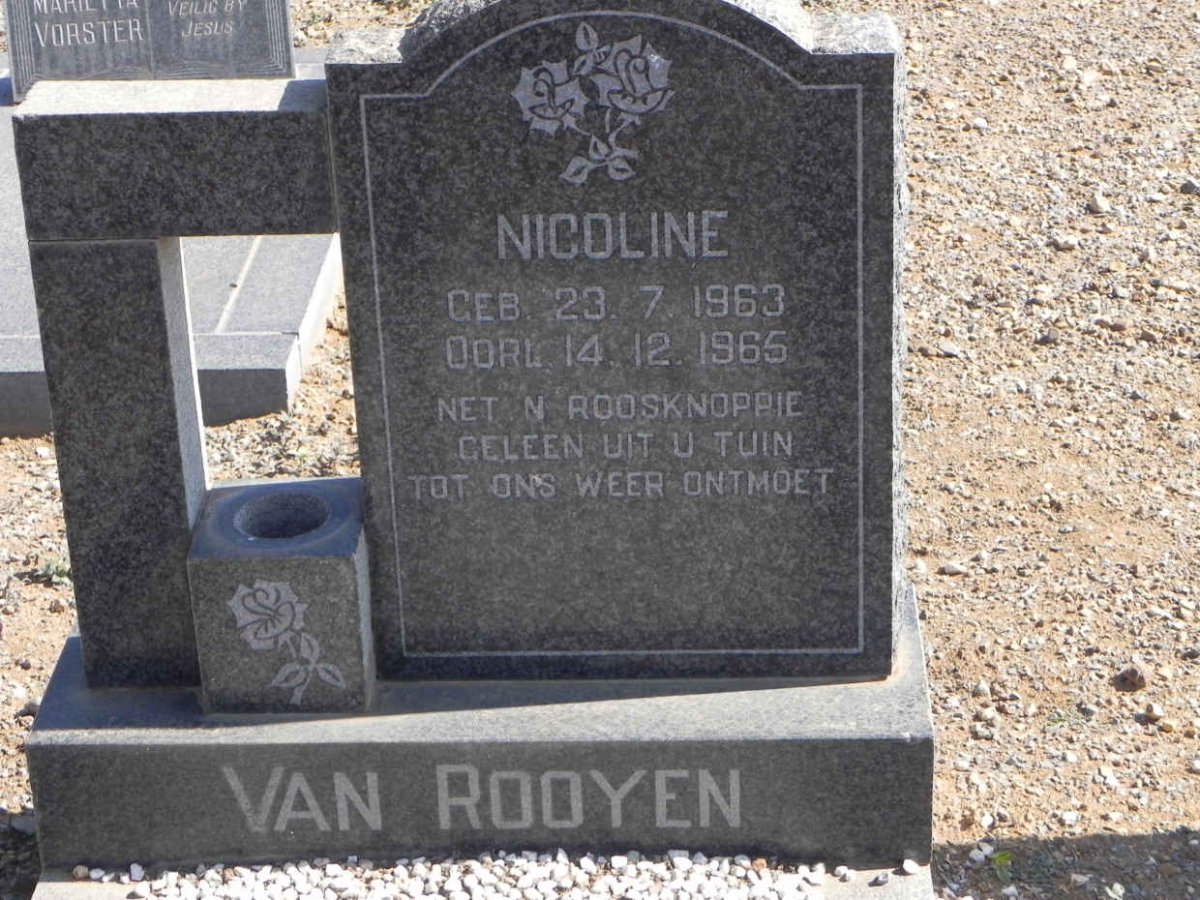 ROOYEN Nicoline, van 1963-1965