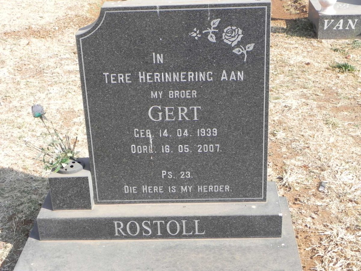 ROSTOLL Gert 1939-2007