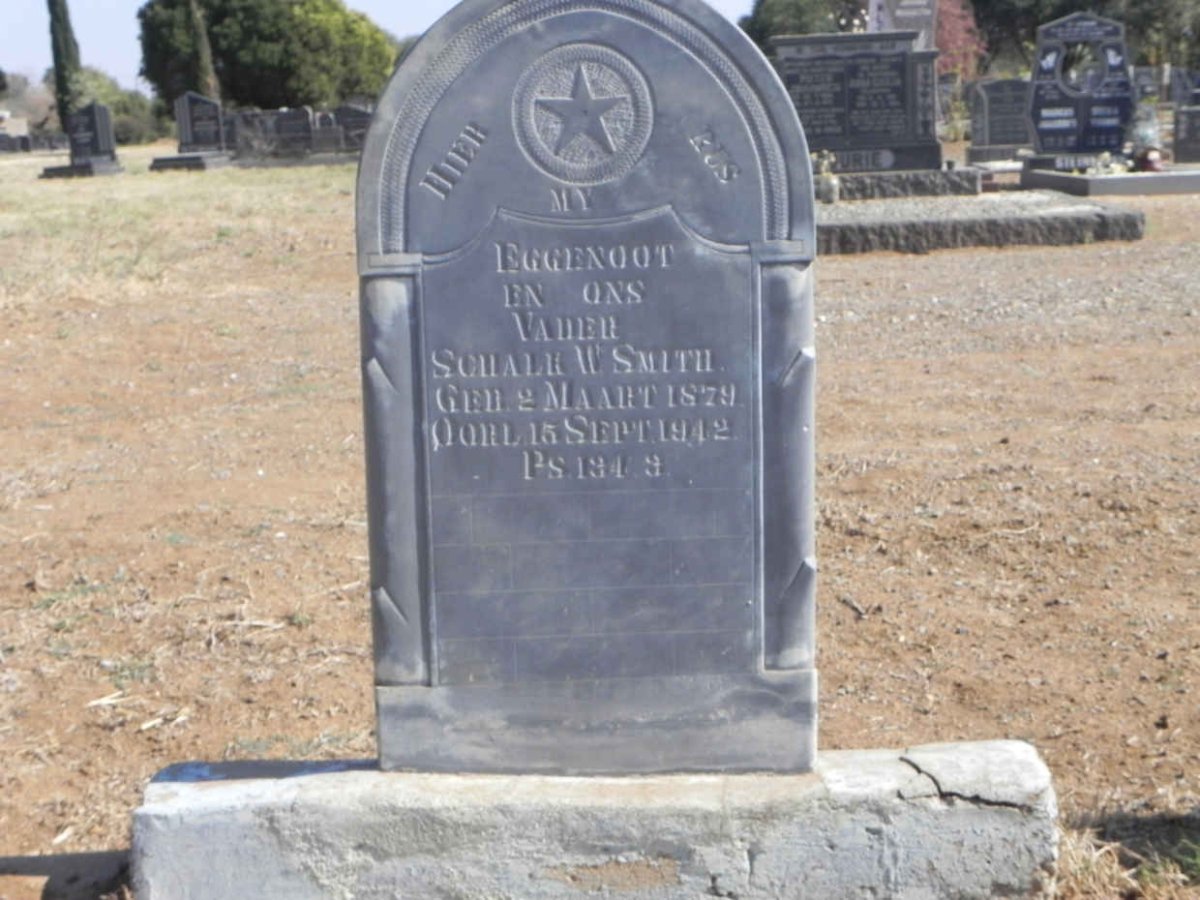SMITH Schalk W. 1879-1942