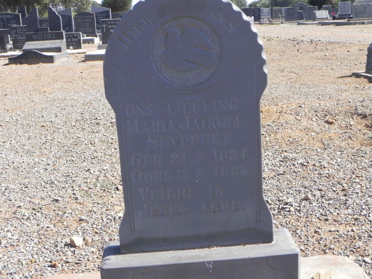 SEYFFERT Maria Jacoba 1934-1935