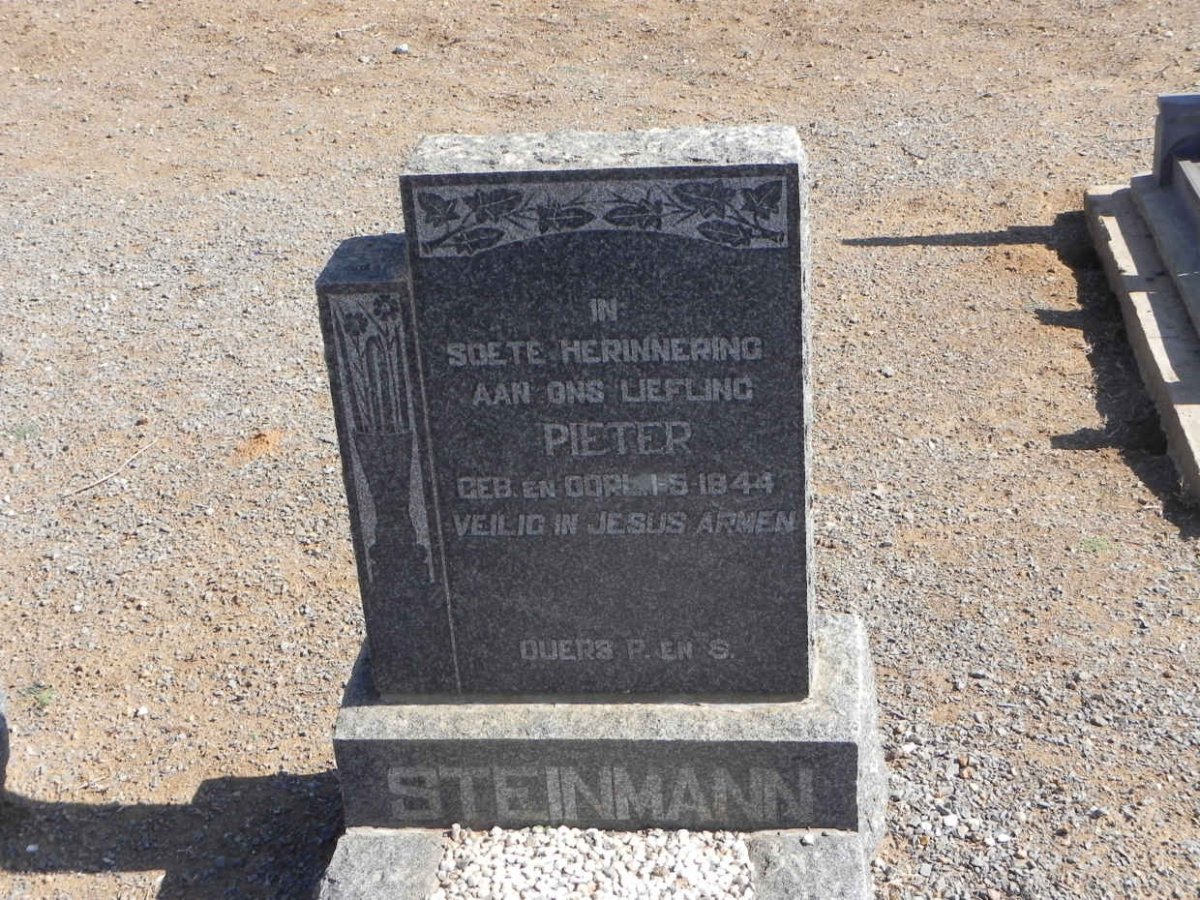 STEINMANN Pieter 1944-1944