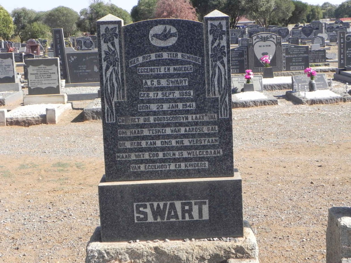 SWART A.C.B. 1899-1941