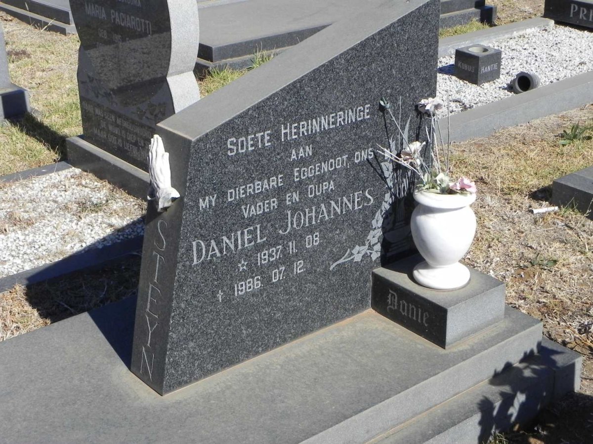 STEYN Daniel Johannes 1937-1986