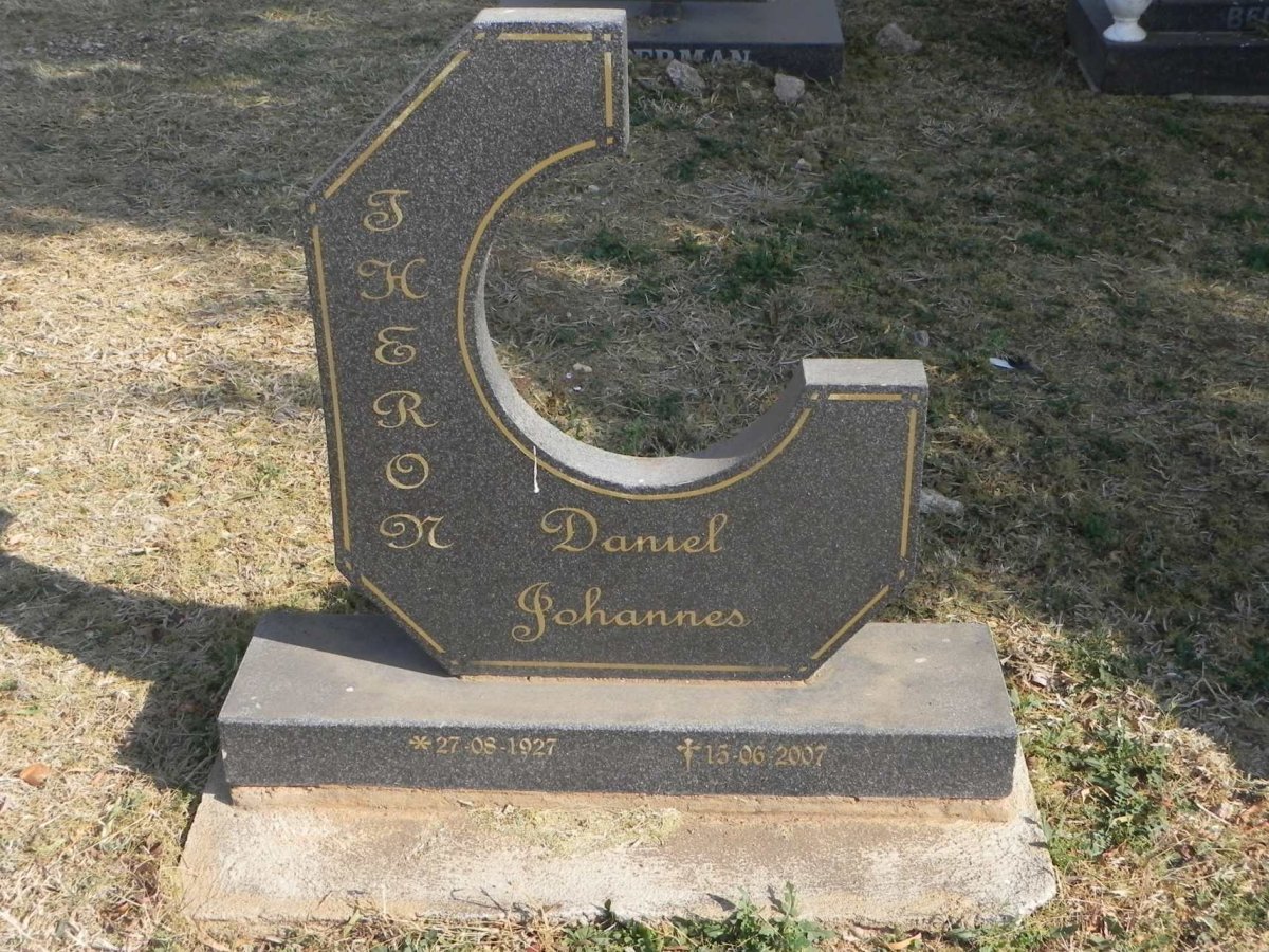 THERON Daniel Johannes 1927-2007