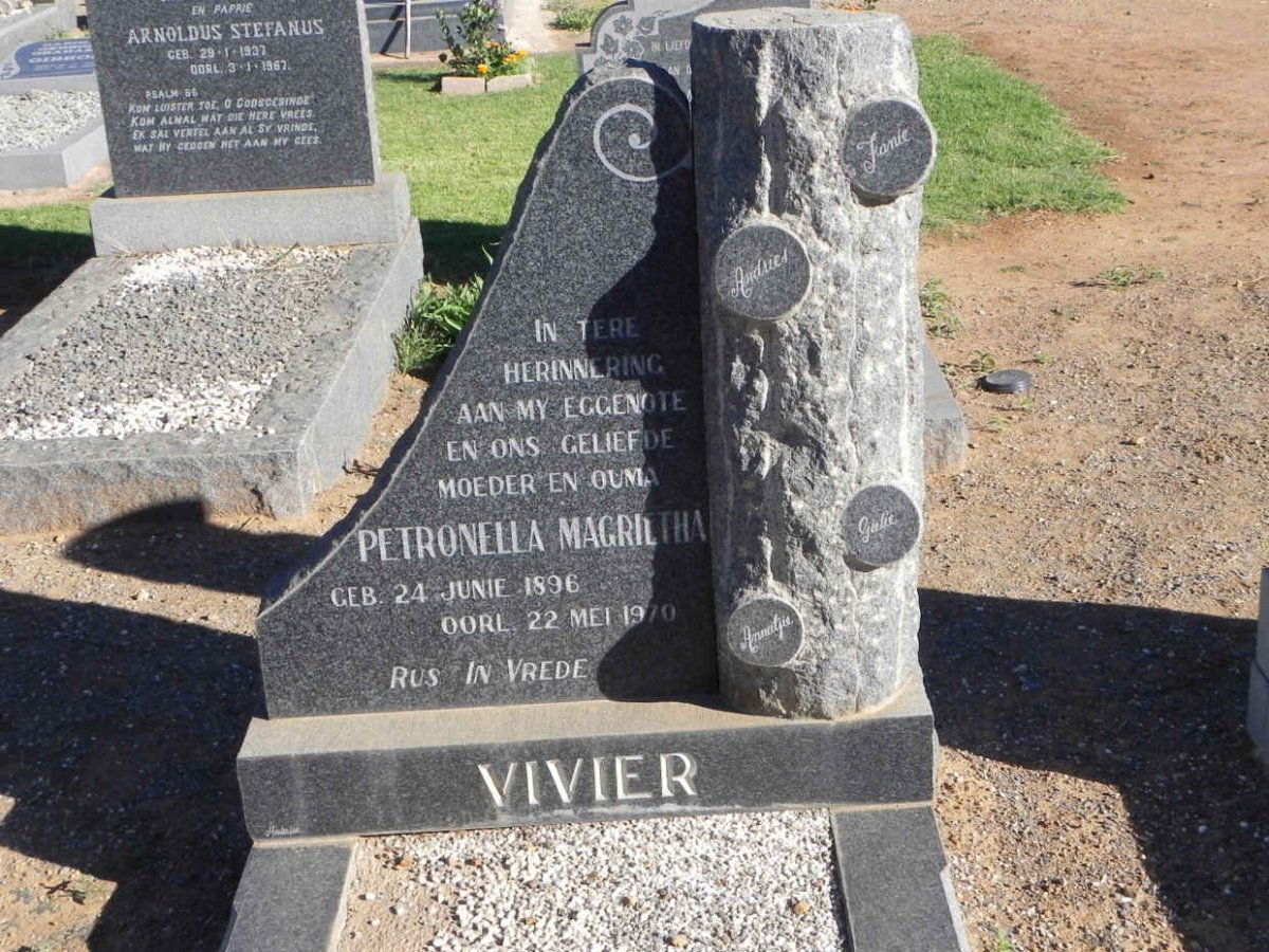 VIVIER Petronella Magrietha 1896-1970