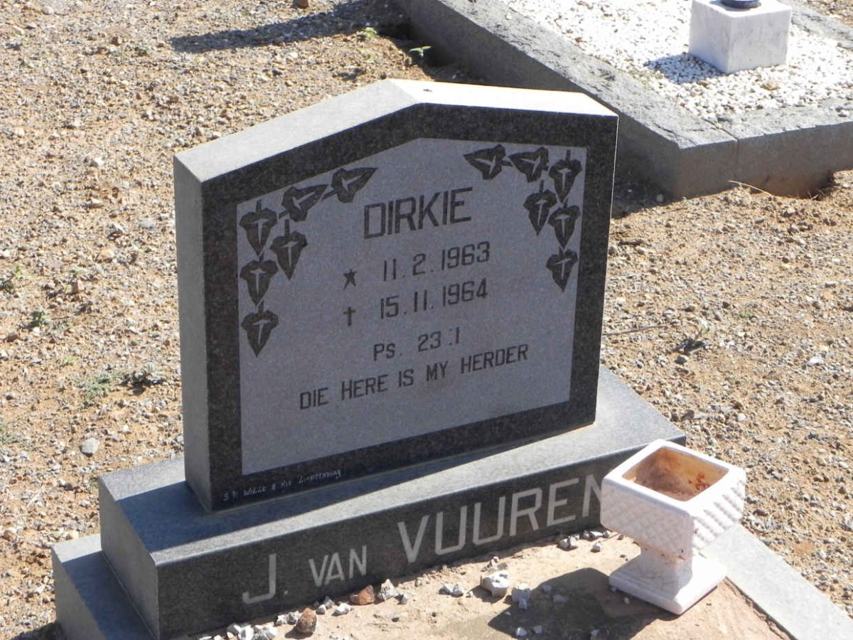 VUUREN Dirkie, J. van 1963-1964
